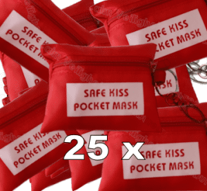 Sleuterhanger - Life Saving Kiss - 25x | Calm veiligheidsadviesbureau